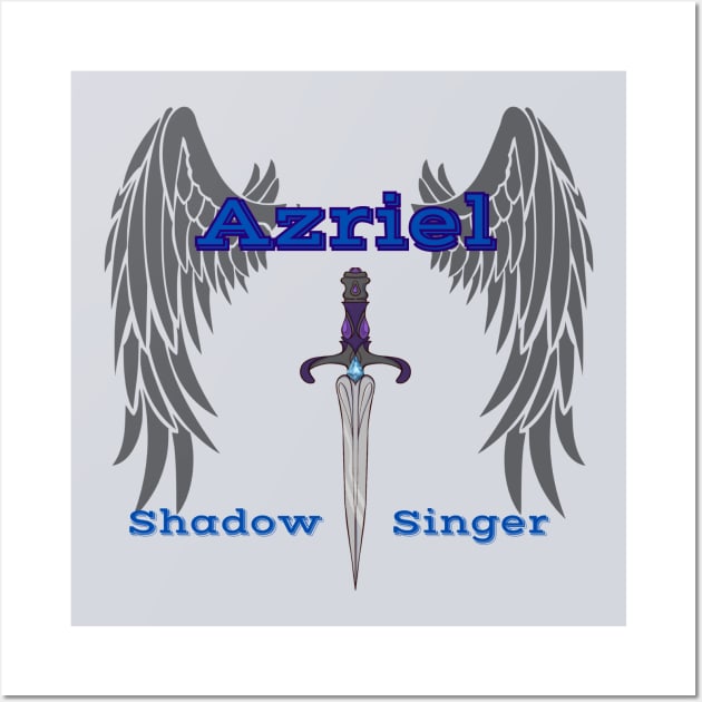 Azriel Shadow Singer Wall Art by Belle's Baubles